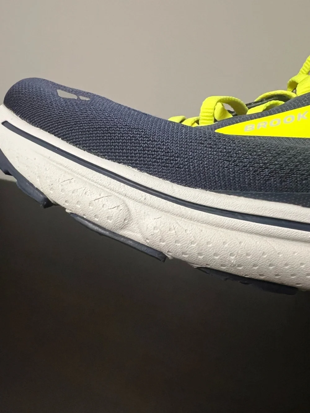 Brooks Ghost 15 Peacoat Nightlife Grey Men's Size 11.5 Navy Running Walking Gym